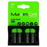 Baterie MaximCell Super Power, AA / LR6, Set 4 bucati