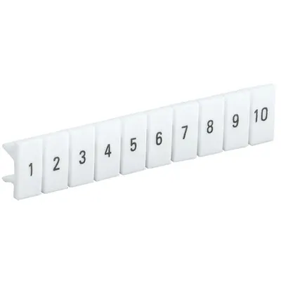 Etichete pentru KPI-4mm2 with numbering Nos. 1-10