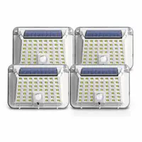 Set 4 x Lampa solara 90 LED Jortan, senzor de miscare