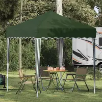 vidaXL Cort de Petrecere Pop-up 195 x 195 x 245 cm Verde