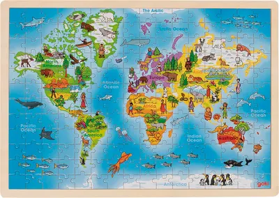 Puzzle 192 piese - World