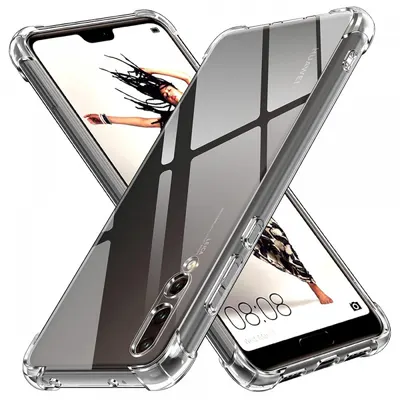 Husa pentru Huawei P20 Pro, Techsuit, Shockproof Clear, Transparenta