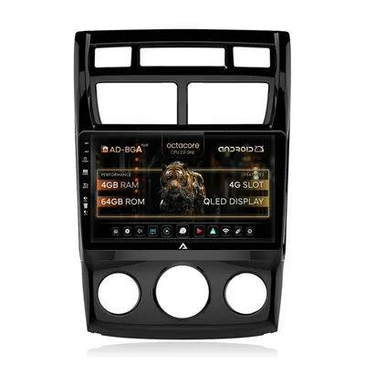 Navigatie Kia Sportage (2005-2010) M AC, Android, A-Octacore 4GB RAM + 64GB ROM, 9 Inch - AD-BGA9004+AD-BGRKIT148S