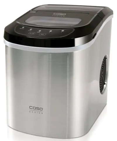 Aparat de gheață Caso - IceMaster pro 3301, 90W, 2.2 l, oțel inoxidabil/negru