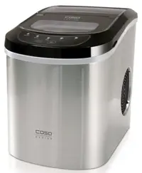 Aparat de gheață Caso - IceMaster pro 3301, 90W, 2.2 l, oțel inoxidabil/negru