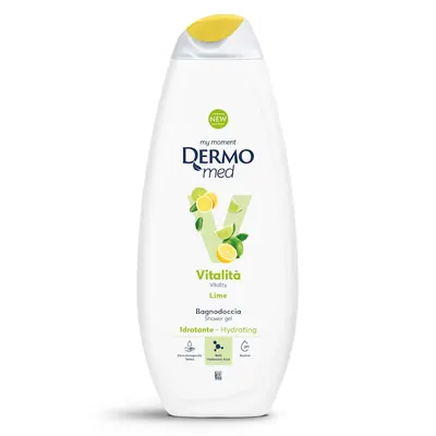 Gel de dus cu lime, 450ml, Dermomed