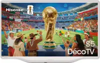 Televizor smart Hisense - 32S5Q, 32'', QLED, 2К FHD, 2x8W Dolby Atmos, Morandi White, alb