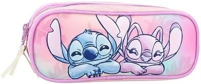 Penar școlar Vadobag Stitch - Wild Energy, 2 fermoare
