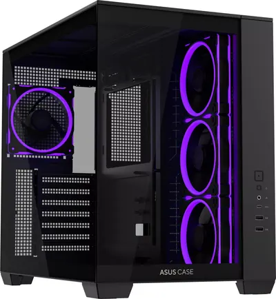 Cutie ASUS – A32 Plus TG, mid tower, neagră