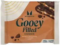 Vegan Gooey Filled Cookie, ciocolată cu caramel, 75 g, Myprotein