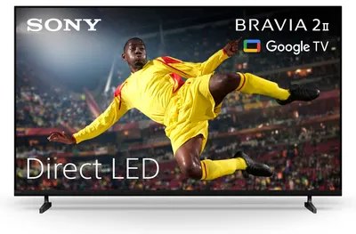 Smart televizor Sony - BRAVIA 2 II K55S25M2, 55'', 4K Processor X1, LCD, Motionflow XR, Google TV, negru