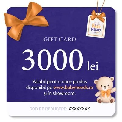 Voucher Cadou Babyneeds 3000 Lei