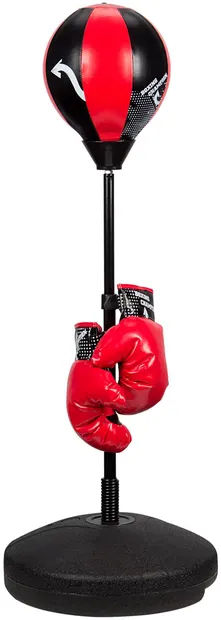 Sistem para box şi mănuşi Reflex junior, multicolor