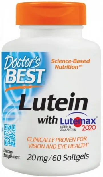 Lutein with Lutemax, 20 mg, 60 capsule, Doctor's Best
