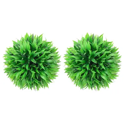 vidaXL Bile de arbuști cimișir artificiali, 2 buc., 20 cm