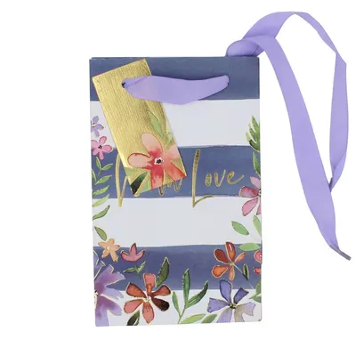 Punga Clairefontaine P cadou parfum Blue Stripes & Flowers