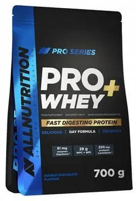 Pro Whey+, căpșună, 700 g, AllNutrition