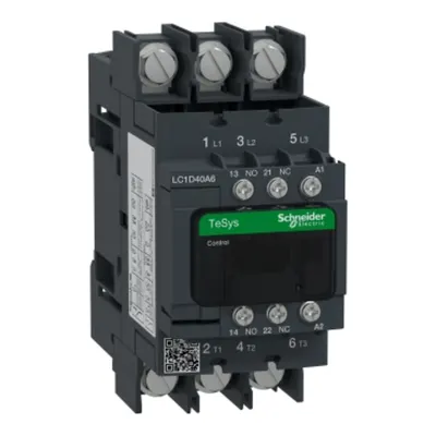 Contactor, TeSys Deca, 3P(3 NO), AC-3/AC-3e, <=400V, 40A, bobina 240V AC 50/60Hz, terminale cu inel tip lug