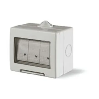Doza aparenta FOR MODULAR DEV.nIP55 3 MOD. 98x82x66mm 3x16AX 1W S.P. SWITCH