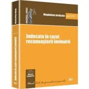 Judecata in cazul recunoasterii invinuirii