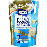 Rezerva universala sapun lichid Dermo, 2 litri, MilMil Engros