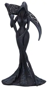 Statuetă Nemesis Now Adult: Femme Fatale - Reaper, 20 cm