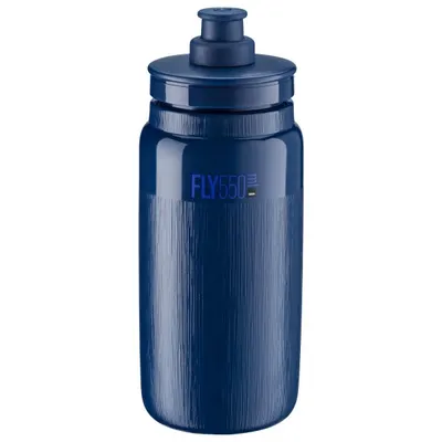 Bidon apa Elite Fly Tex, 550ml, albastru