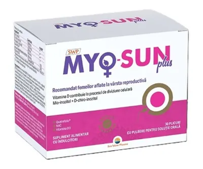 Myo-Sun Plus, 30 plicuri, Sun Wave Pharma