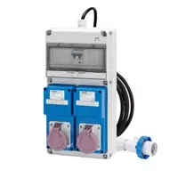 Q-din Acs - Mobile-Portable - With Cable and Plug - 2 2p+e 16a 24 With Transformer - Ip65
