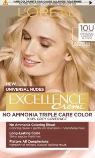 L'Oréal Excellence Vopsea fără amoniac, 10U Universal Lightest Blonde