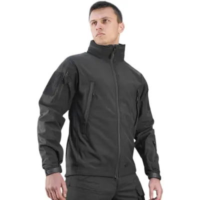 Jacheta tactica SoftShell neagra M-TAC - XS