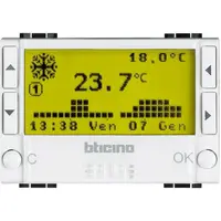 Cronotermostat LiVing Light alb