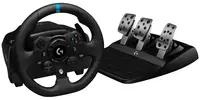 Volan cu pedale Logitech - G923, Xbox/PC/PS4, negru