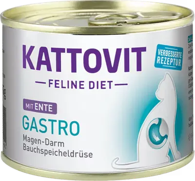 Conserva Kattovit Gastro, Rata, 185 g