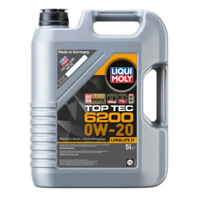Ulei motor Liqui Moly Top Tec 6200 0W 20 (20789) 5L 5L