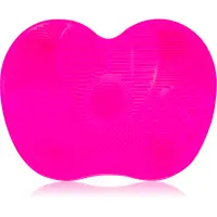Lash Brow Silicone Make-up Brush Wash Matte Pink suport pentru curățarea pensulelor mărime S 1 buc