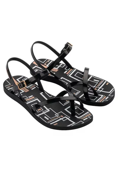 Sandale Fashion Sand VIII Fem - negru - Negru