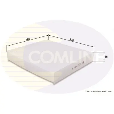 Filtru, aer habitaclu COMLINE EKF193