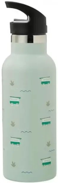 Sticlă și termos din oțel inoxidabil 2 în 1 Fresk - Surf Boy, 500 ml