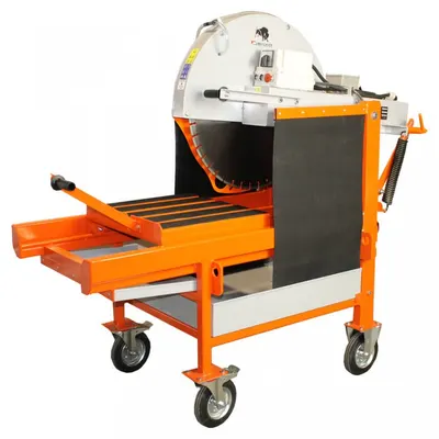 Masina de taiat caramida BISONTE KTV 650, disc 650 mm, lungime taiere 500 mm