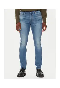 Blugi barbati - 304464560 - Bumbac - Albastru - Albastru