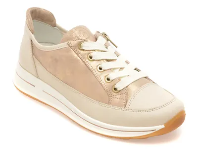 Pantofi sport ARA aurii, 24842, din piele naturala