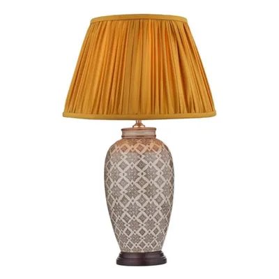 Veioza Louise Table Lamp Brown/Cream Base Only
