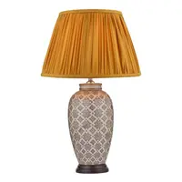 Veioza Louise Table Lamp Brown/Cream Base Only