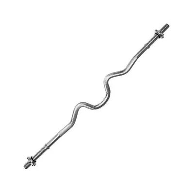 Bara Greutati Curbata Dhs S - 120 Cm, Argintiu