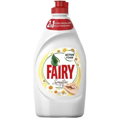 Detergent de Vase Fairy Sensitive, Musetel, 450 ml