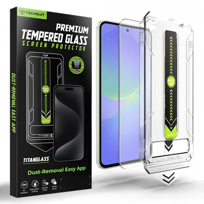 Folie de protectie Ecran Techsuit TitanGlass CrystalHD pentru Samsung Galaxy A37 5G / A36 A366, Sticla Securizata