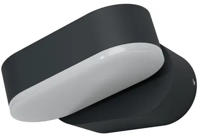 Aplicație de fațadă Osram – Mini Spot I, 7.5W, IP44, gri închis