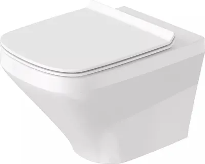 Vas WC Duravit DuraStyle 45510900A1, suspendat, Rimless, capac SoftClose, Alb