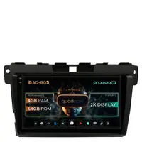 Navigatie 2K Mazda CX-7 (2008-2013), Android, S-Quadcore 4GB RAM + 64GB ROM, 9.5 Inch - AD-BGS90042K+AD-BGRKIT326